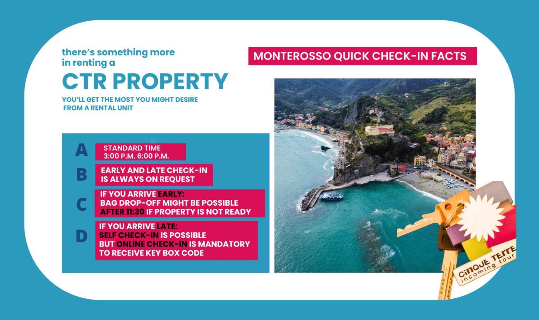 Levre De Cuppi Apartment Monterosso al Mare Bagian luar foto